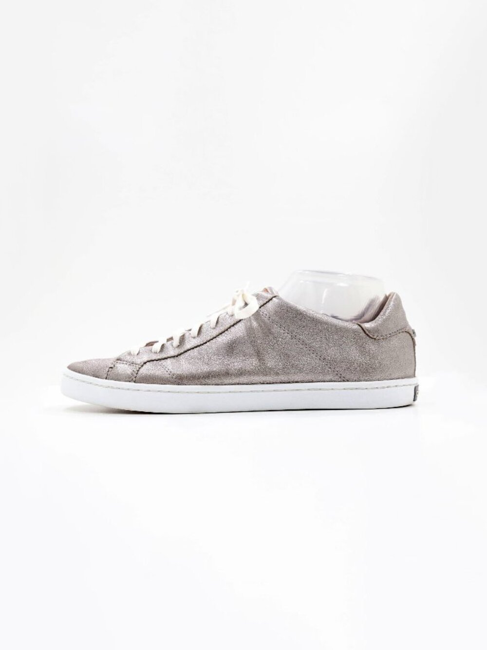 Cole Haan Grand Crosscourt Pewter Brown Leather Low Top Sneakers - Women's 11